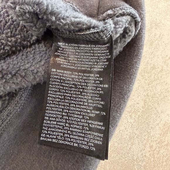 Women's M The North Face Sherpa Fleece Pullover Crewneck Sweatshirt Black Dome - Picture 5 of 7